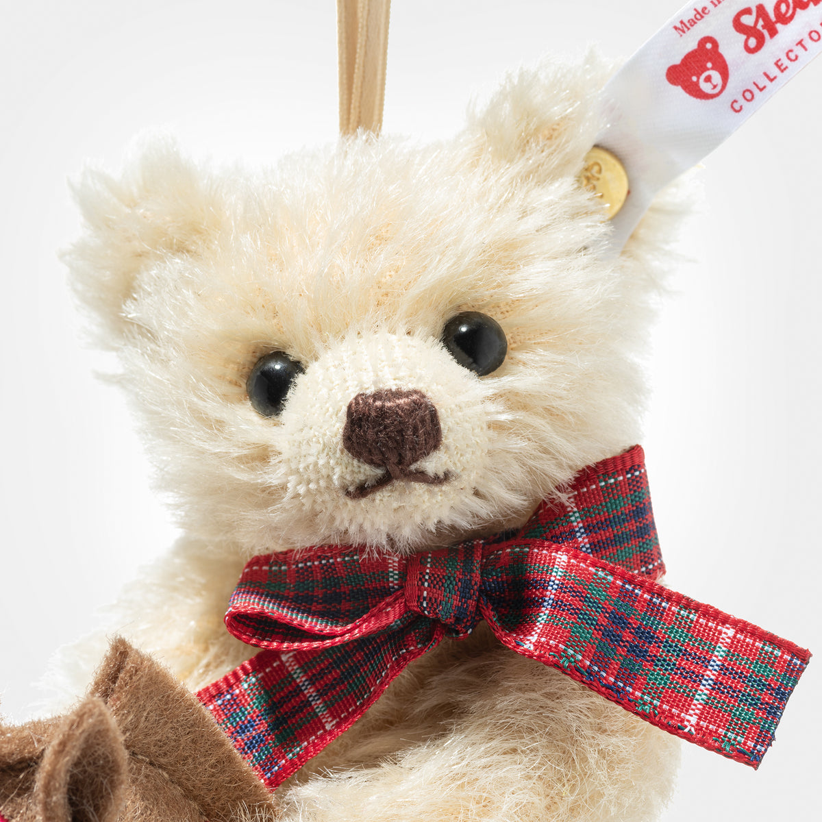 Steiff Teddybär mit Steckenpferd Ornament
