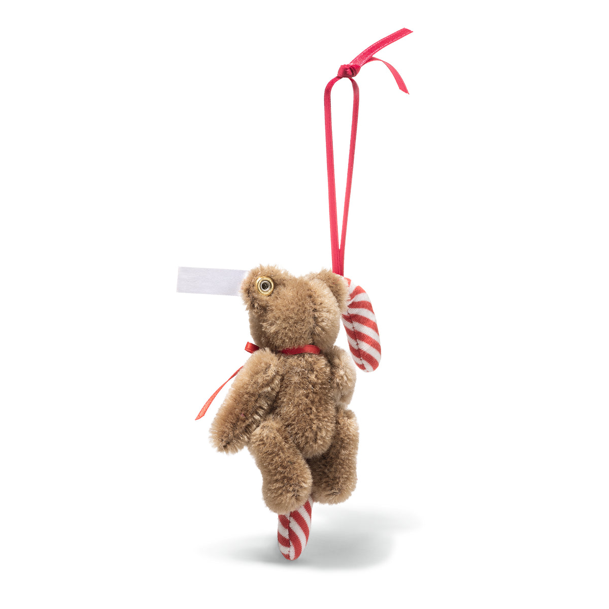 Steiff Teddybär mit Zuckerstange Ornament