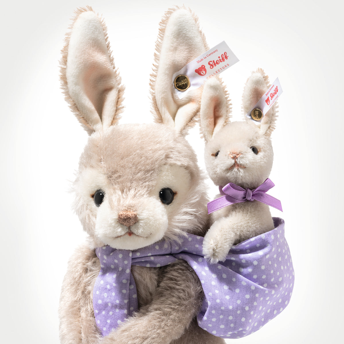 Steiff Hasenmama mit Baby